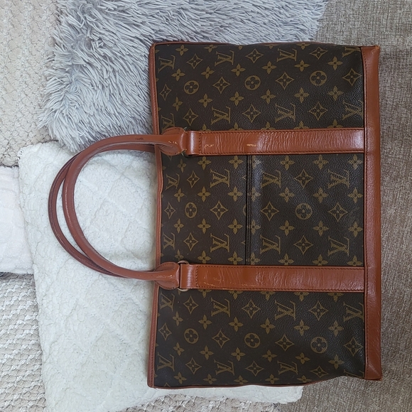 Louis Vuitton Sac Weekend Monogram Shoulder Bag. w/COA. - Picture 2 of 12